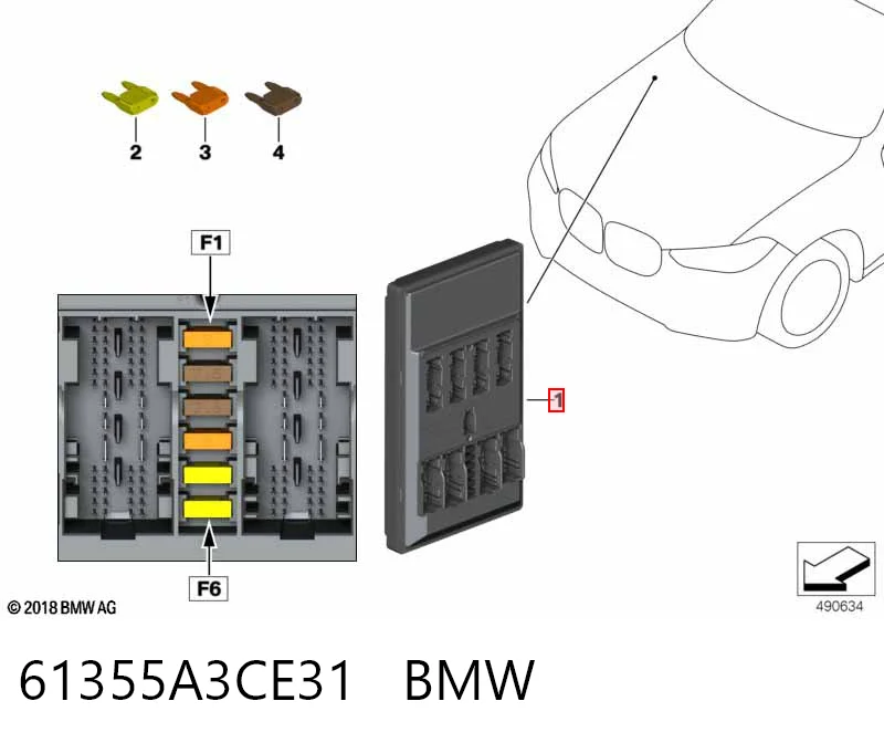 Módulo de confort para BMW X5  G05, F95