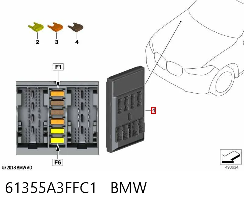 Módulo de confort BMW X5 SUV (G05, F95) (2018 - 2026) precio, desde 9,08 EUR