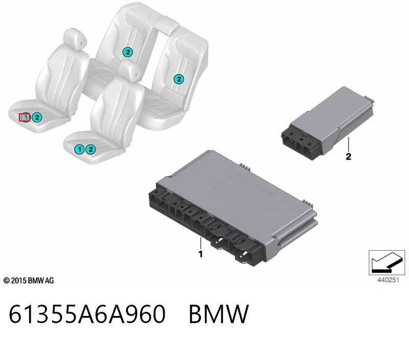 61355A6A960 BMW