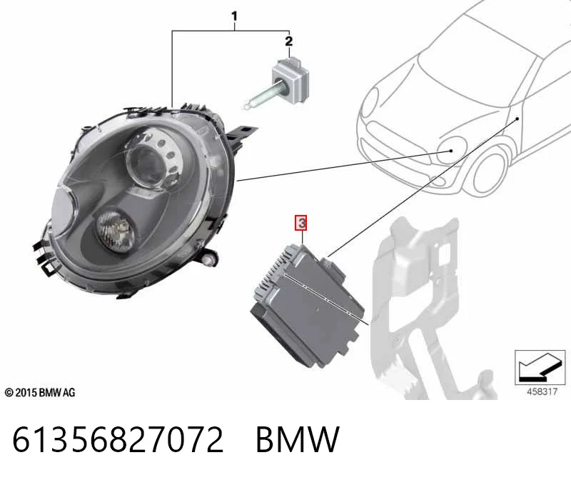 61356827072 BMW