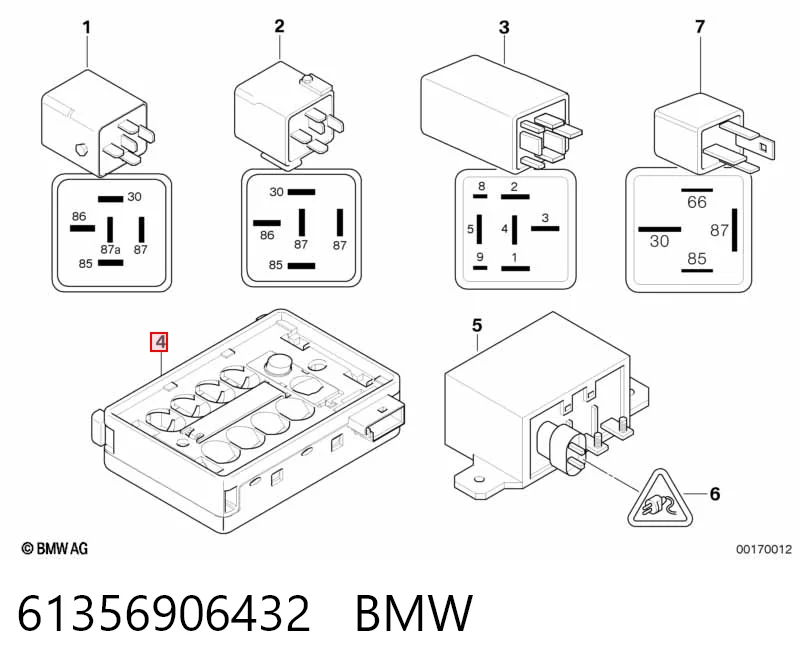 61356906432 BMW