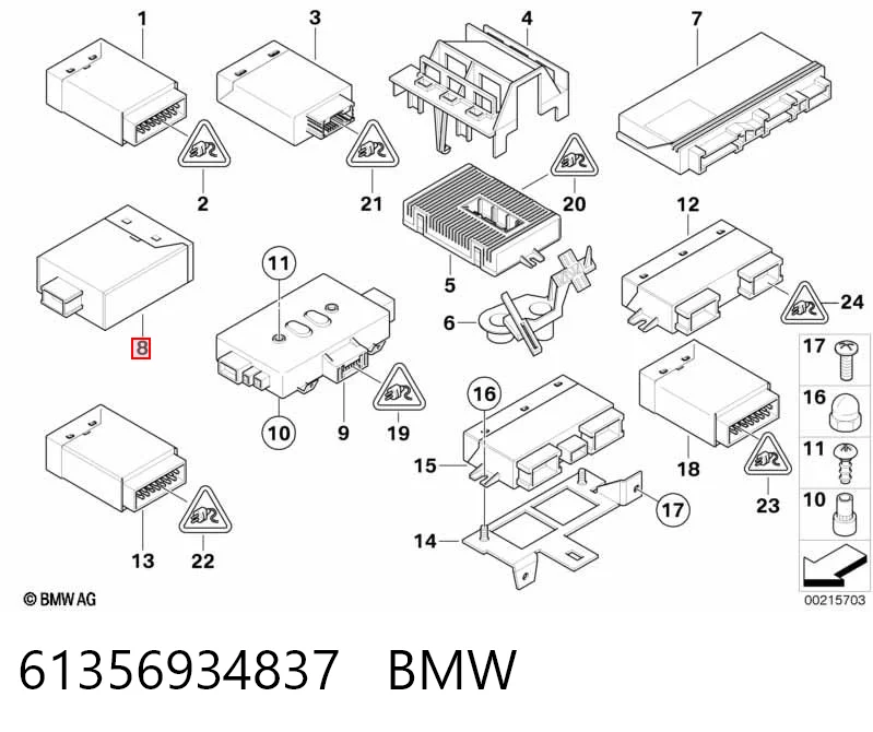 61356934837 BMW