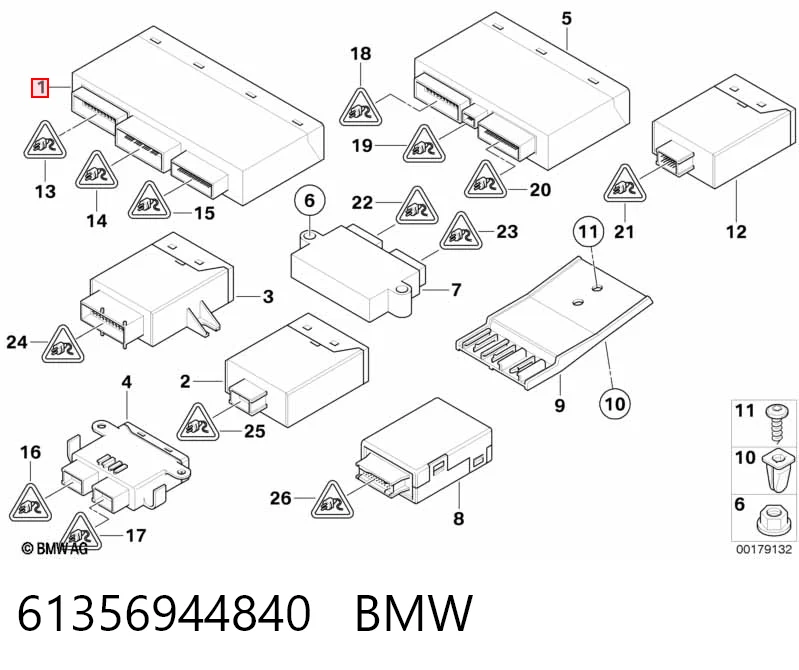 Módulo de confort BMW 3 sedán (E46) (1998 - 2005) precio, desde 63,89 EUR