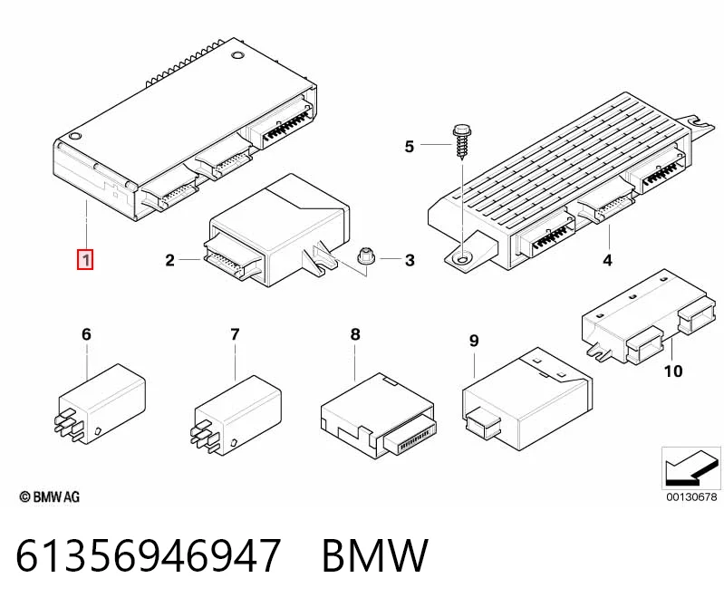 Unidad de confort BMW X5  (2000-2006)