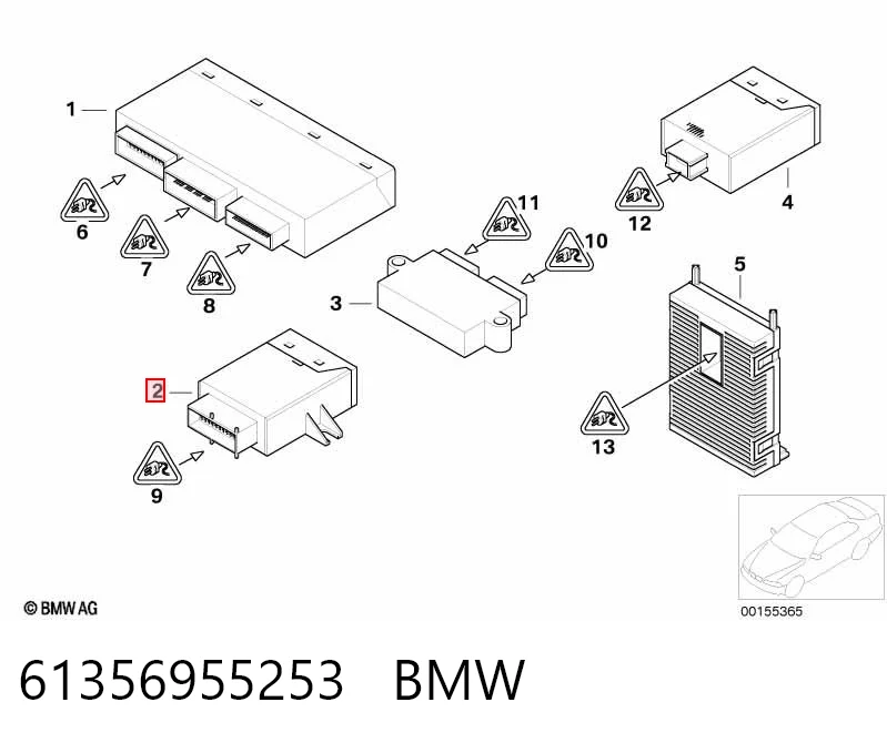 61356955253 BMW