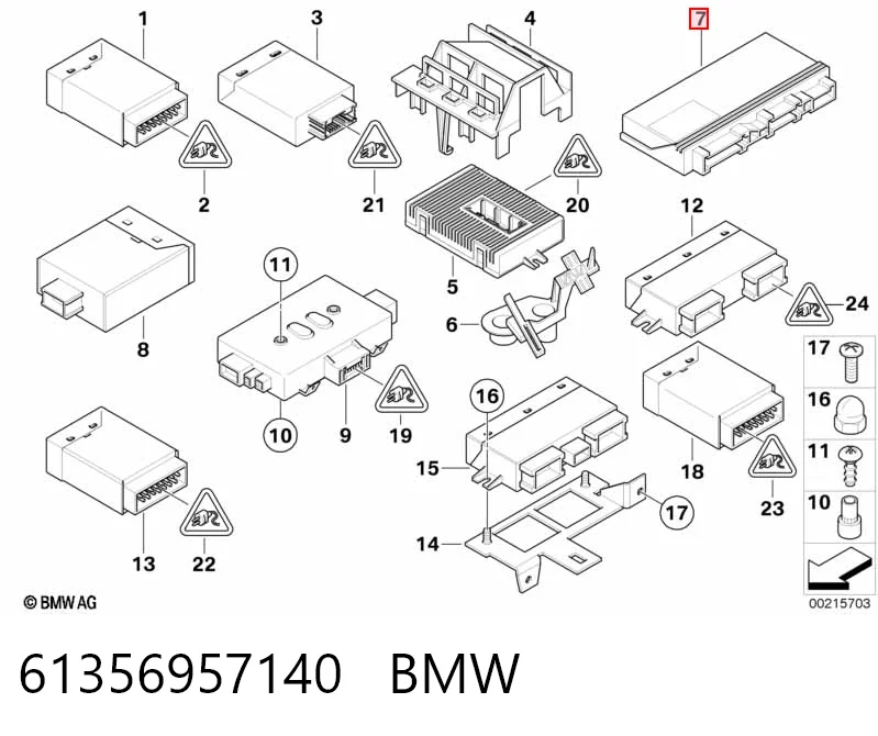 Módulo de confort 5WK49111 VAG