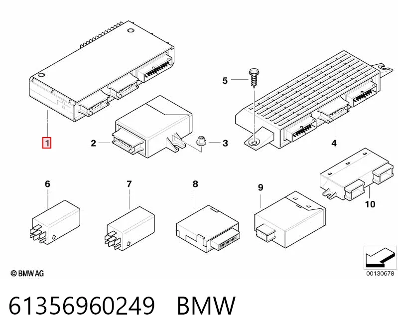 Módulo de confort BMW X5 SUV (E53) (2000 - 2006) precio, desde 111,80 EUR