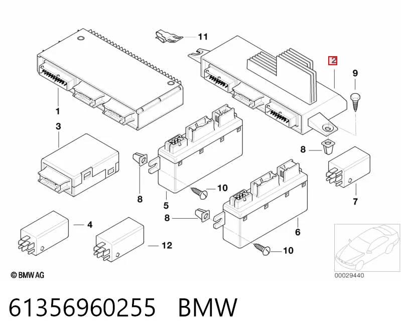 61356960255 BMW