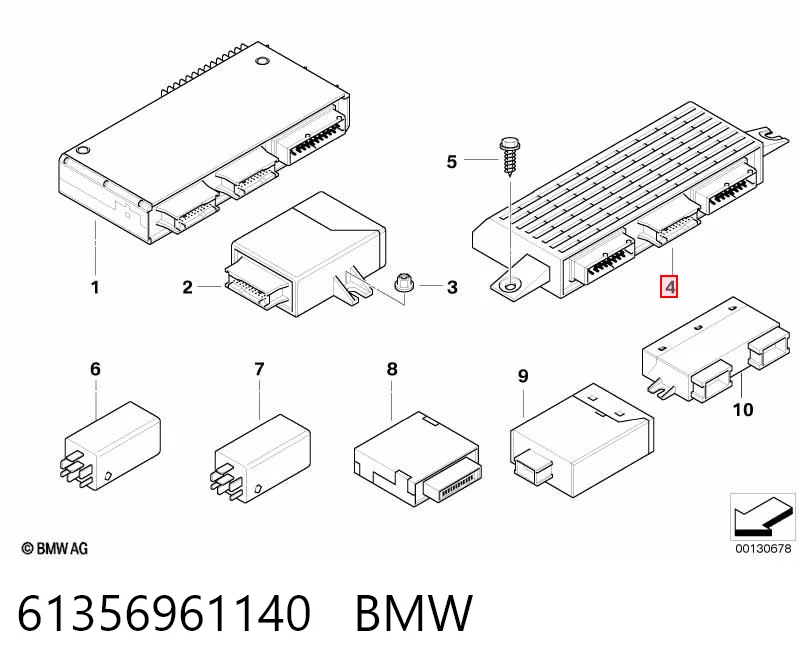 61356961140 BMW