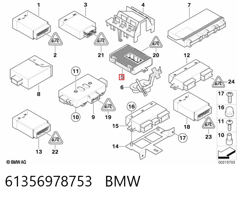 61356978753 BMW