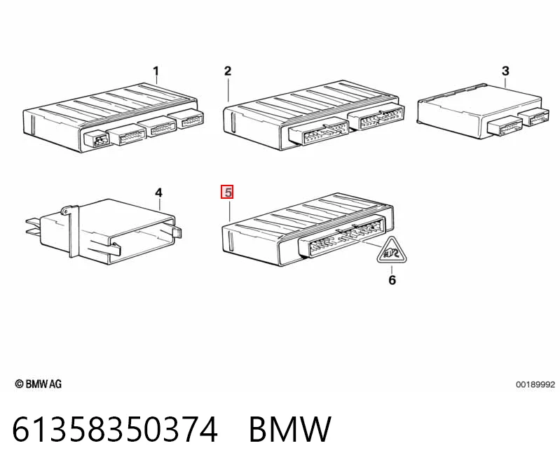 61358350374 BMW