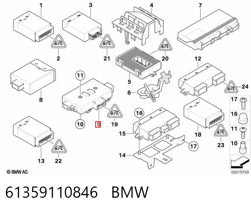61359110846 BMW