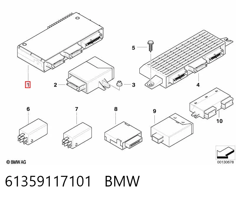 Comprar Módulo de confort BMW X5  E53 a bajo precio