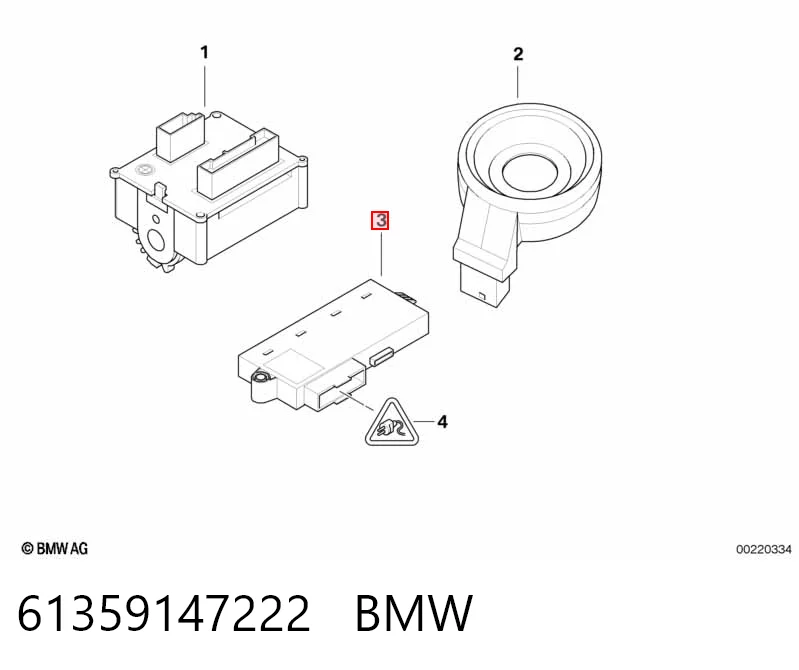 Unidad de confort BMW X5 