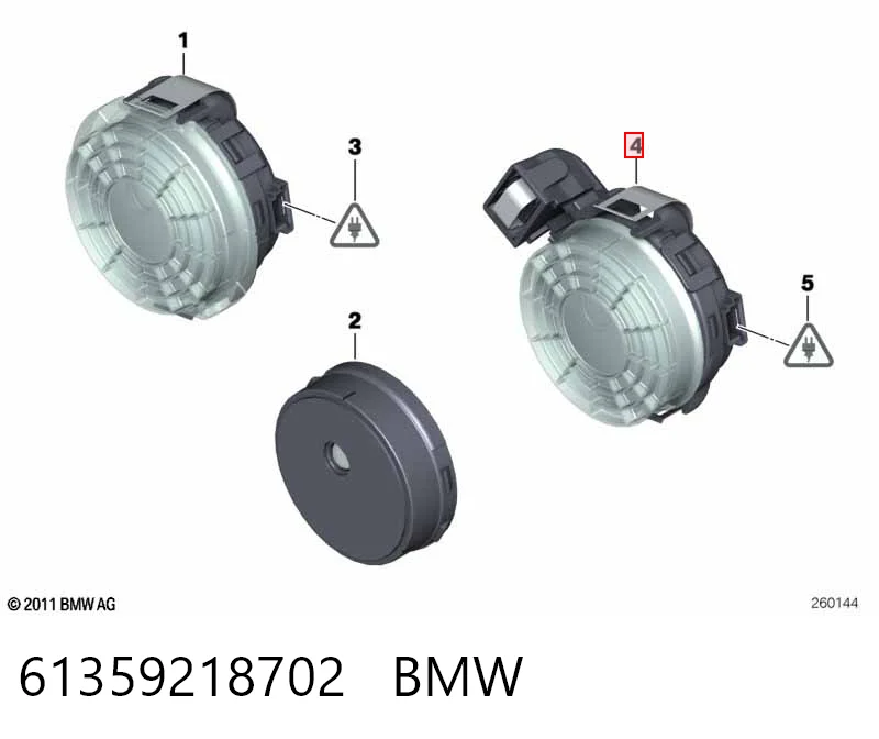 Sensor de lluvia para BMW 5  F10