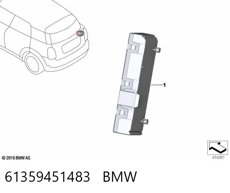 61359451483 BMW