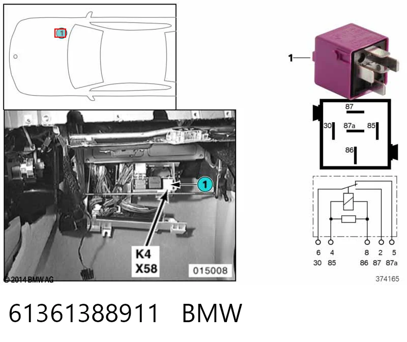 61361388911 BMW