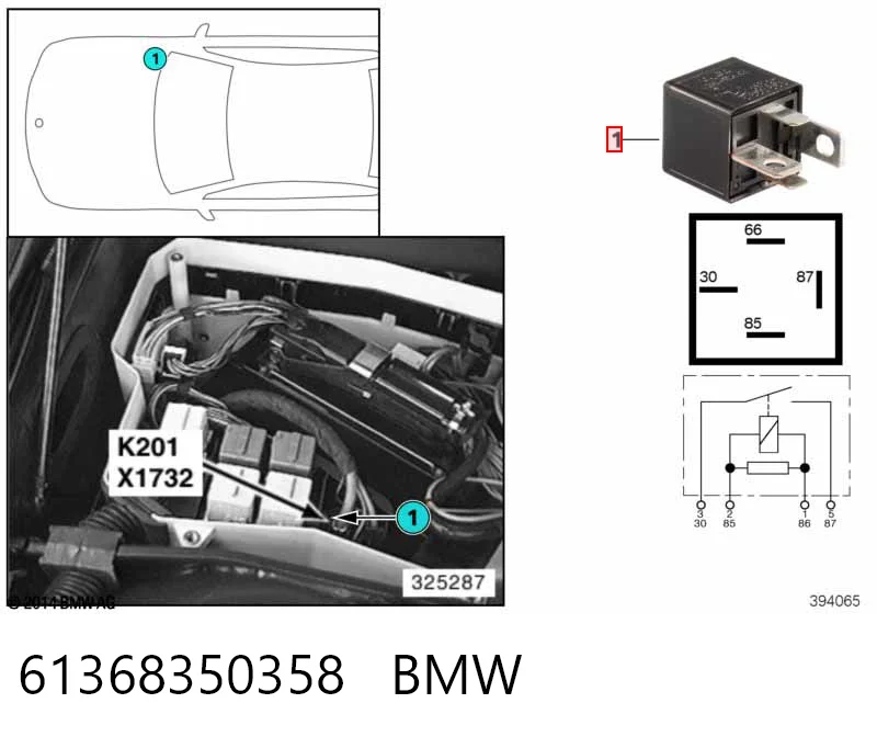 61368350358 BMW
