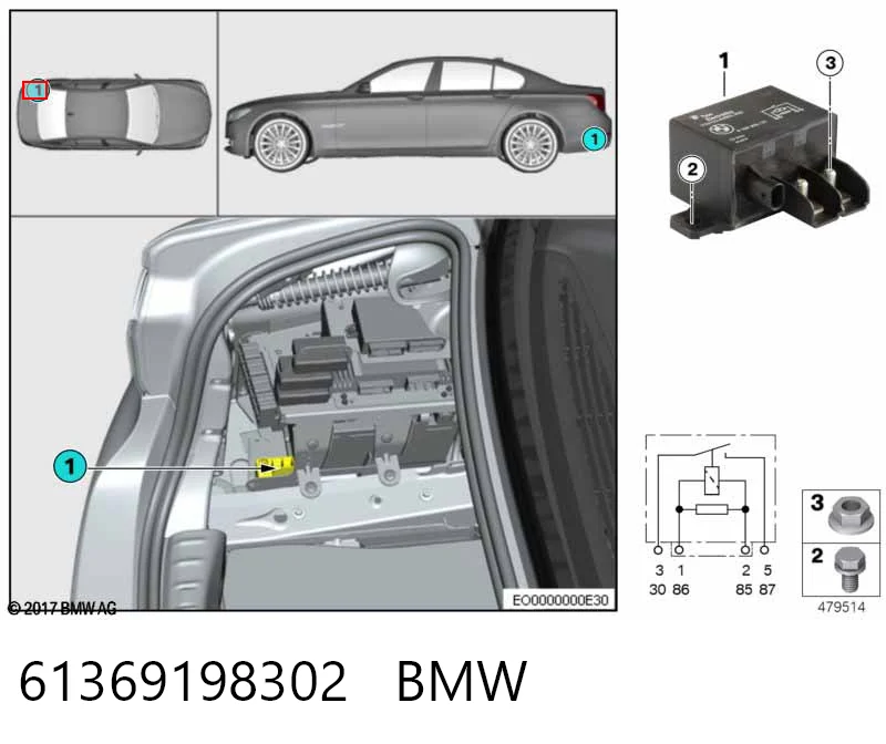 61369198302 BMW