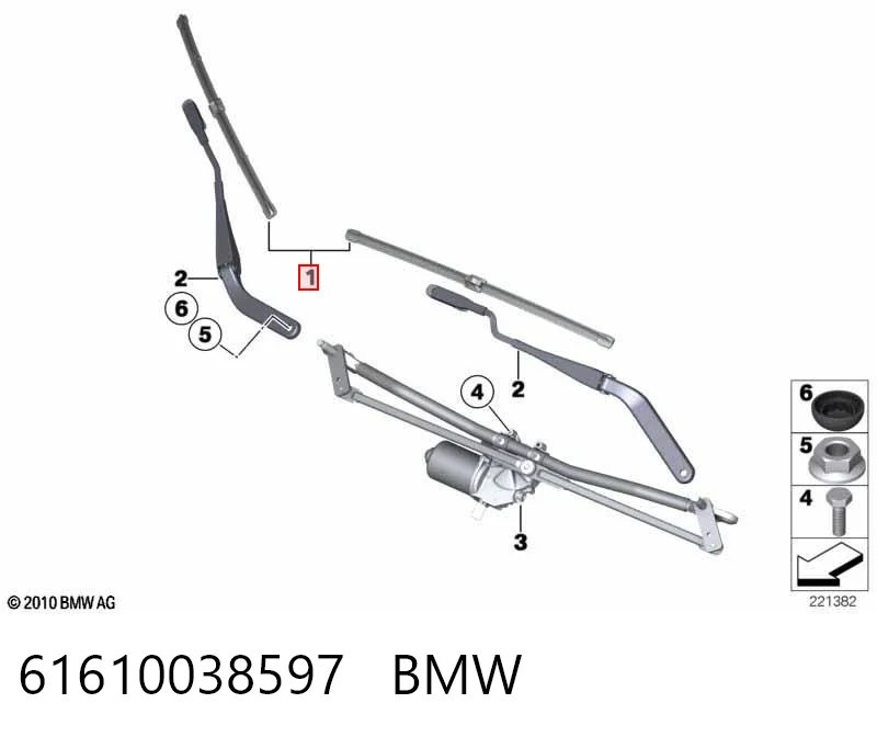 Escobillas de limpiaparabrisas delanteras Mini COUNTRYMAN  hatchback comprar en España