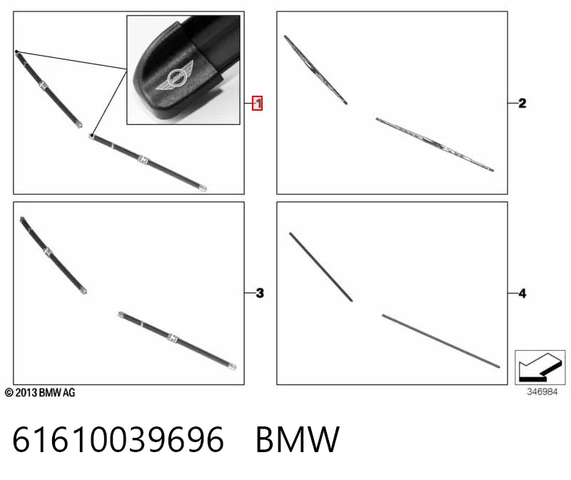 Escobillas de limpiaparabrisas delanteras Clio I hatchback (1990-1998) original desde 27,42 €