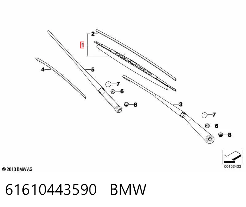 Escobillas Limpiaparabrisas delanteras Subaru Legacy III (1998-2003)