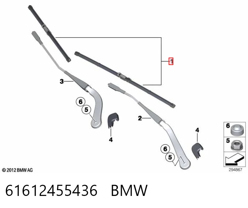  Limpiaparabrisas Volkswagen Caddy 4