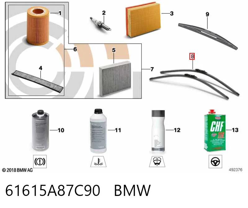 61615A87C90 BMW