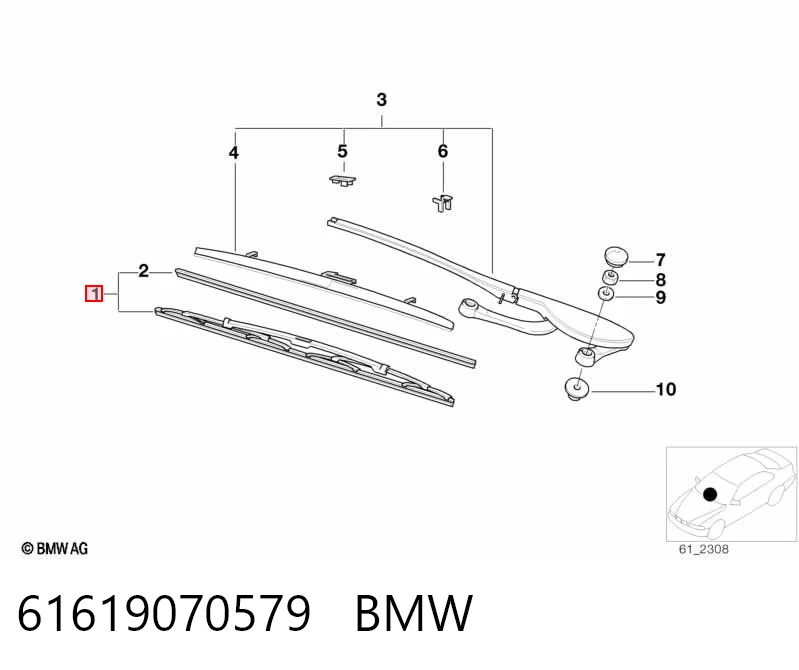 61619070579 BMW