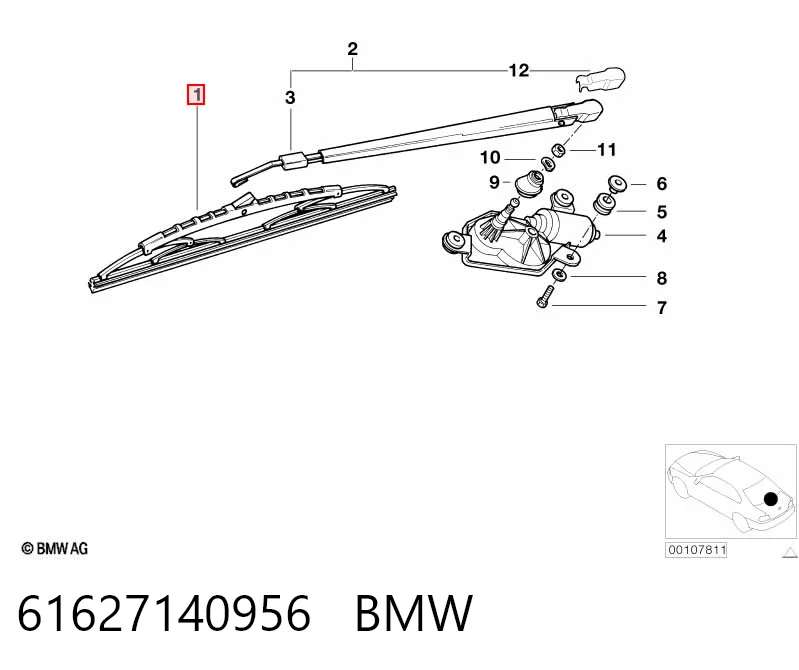 61627140956 BMW