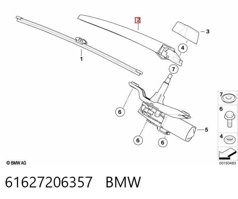 61627206357 BMW