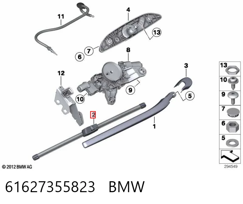 61627355823 BMW