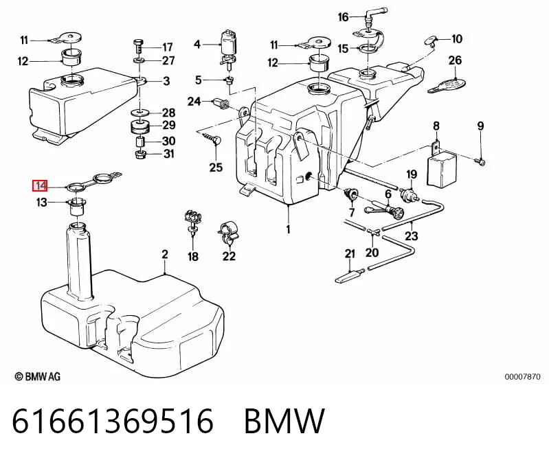 61661369516 BMW
