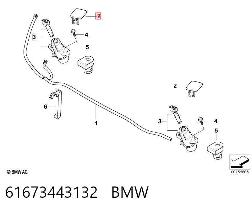 61673443132 BMW
