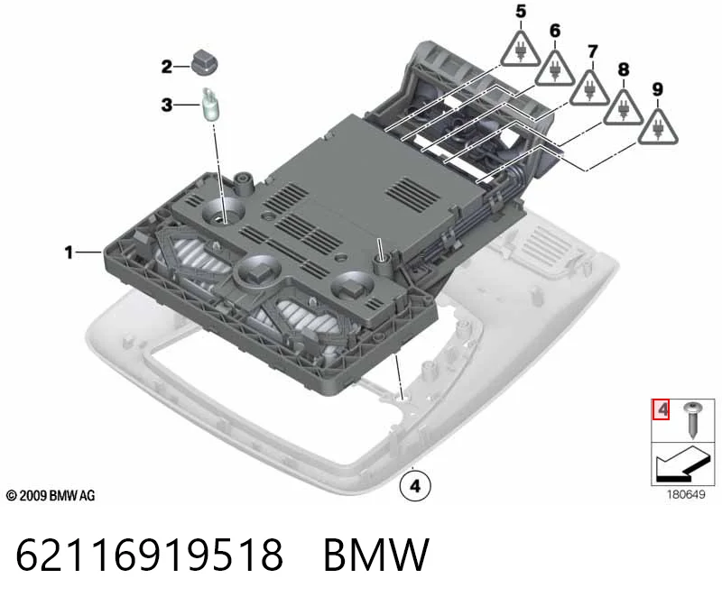 62116919518 BMW