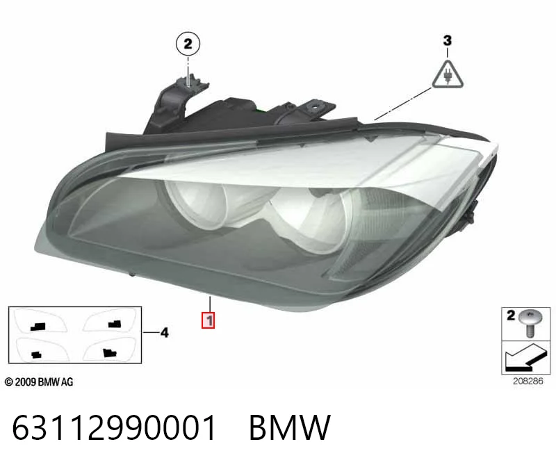 Faros BMW X1  (2009-2015)