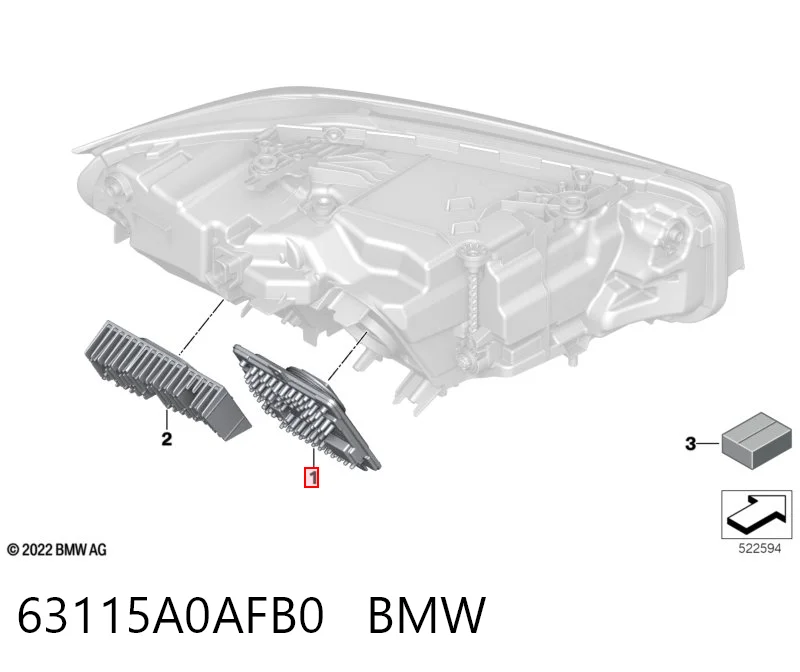 63115A0AFB0 BMW 