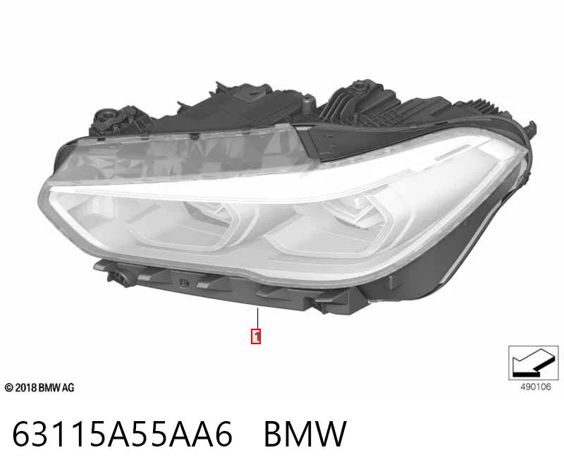 63115A55AA6 BMW