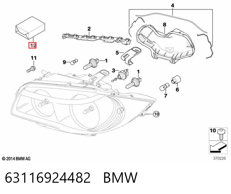 63116924482 BMW