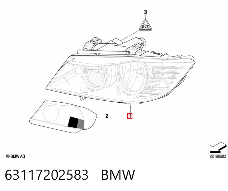 Faro izquierdo LPN112 Magneti Marelli