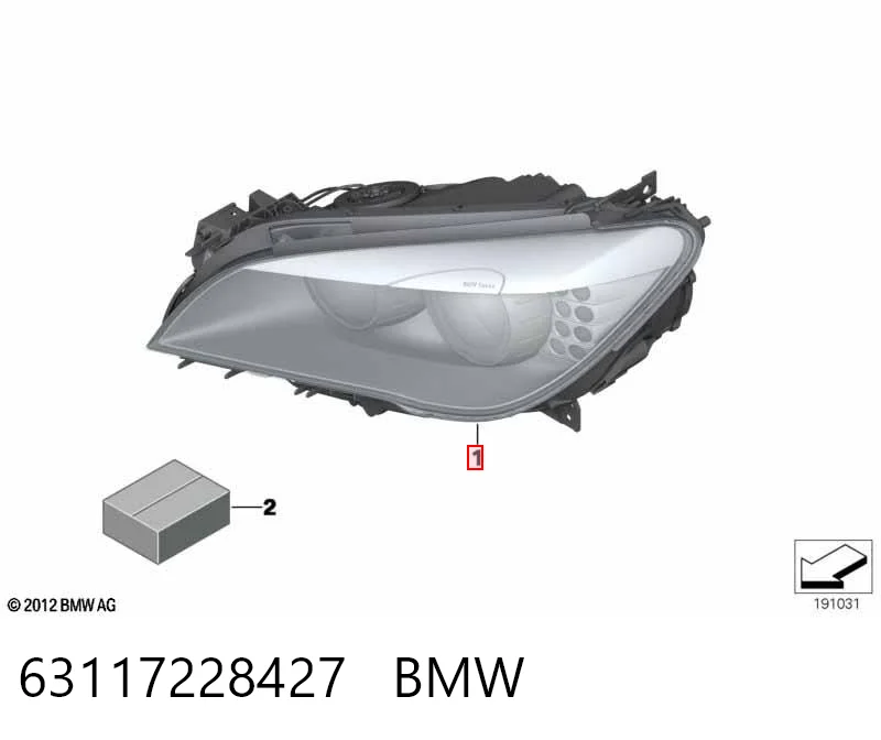 Comprar Faro delantero izquierdo 7 F01, F02, F03, F04