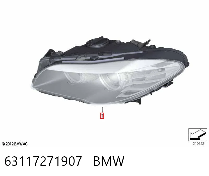 63117271907 BMW Faros