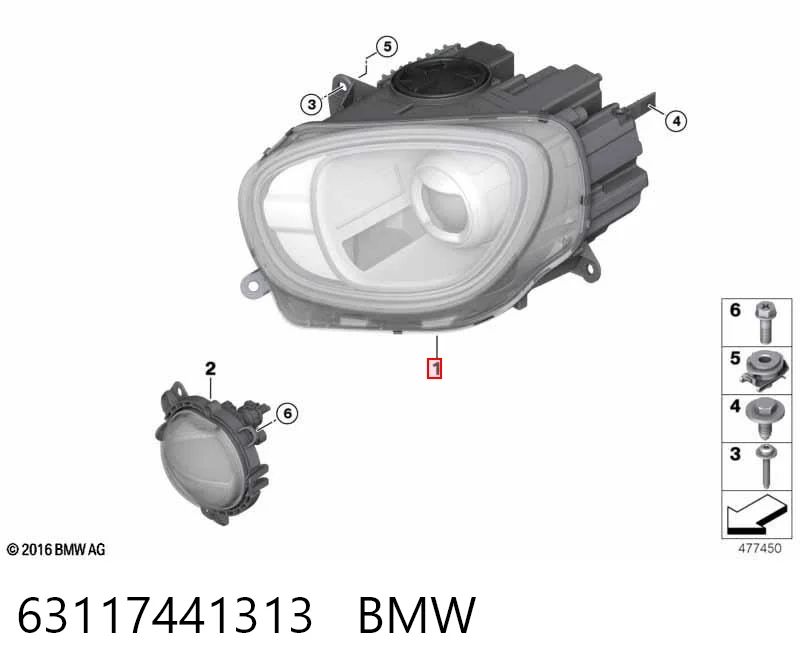 Faros Mini COUNTRYMAN  (2016-2026)