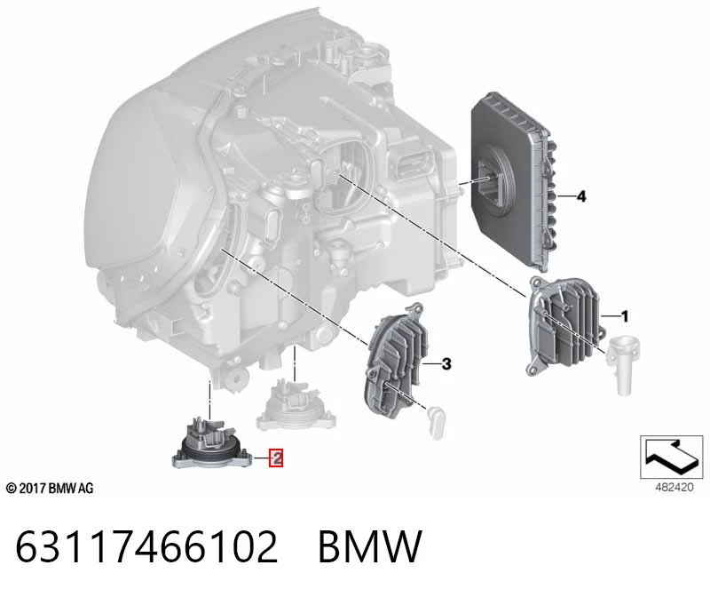 63117466102 BMW 