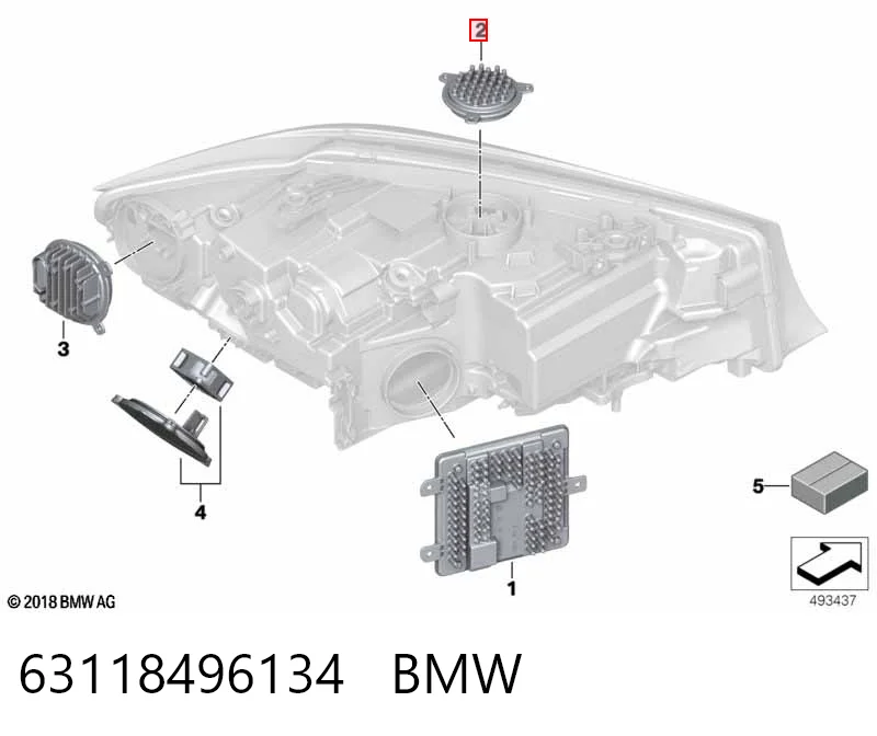 63118496134 BMW 
