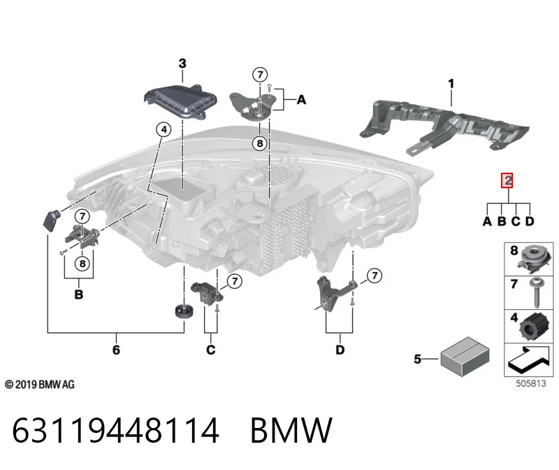 63119448114 BMW