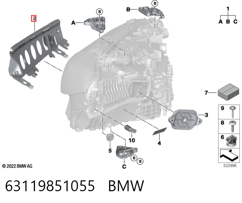 63119851055 BMW