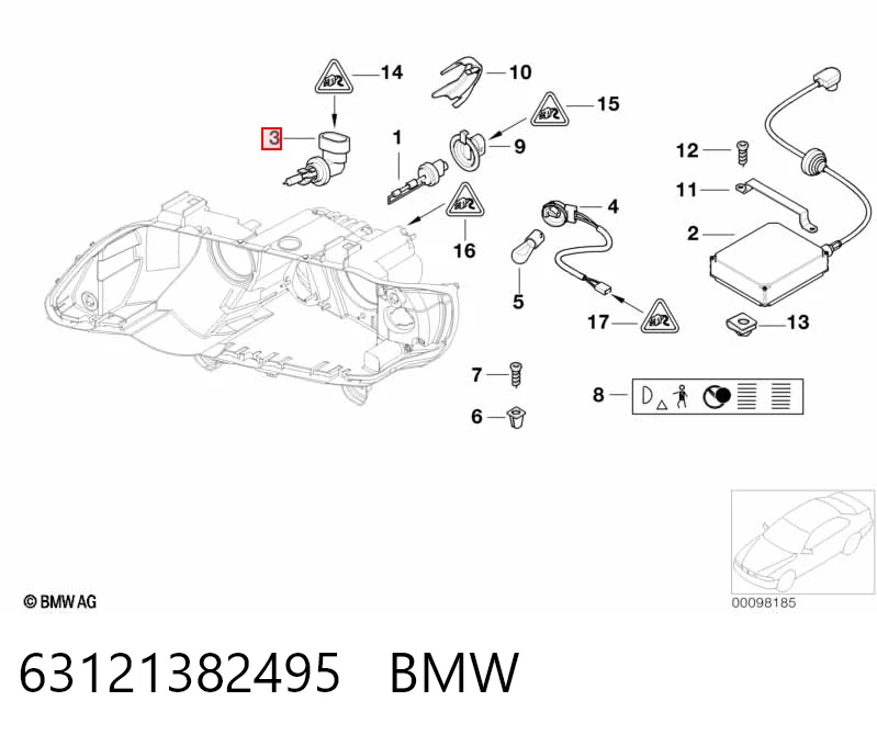 63121382495 BMW