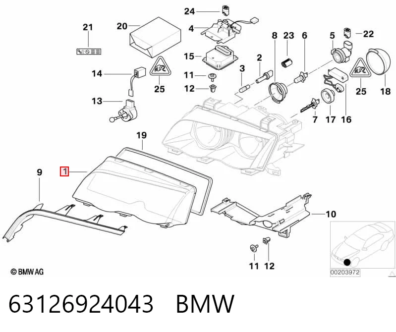 63126924043 BMW