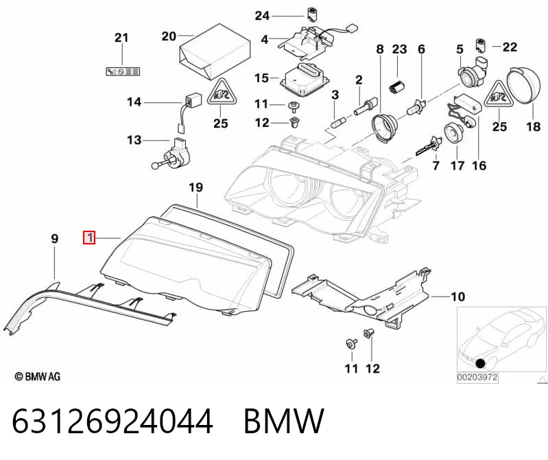 63126924044 BMW